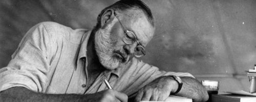 Ernest Hemingway, author