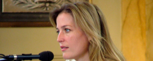 Gillian Anderson, author