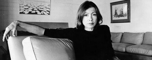 Joan Didion, author